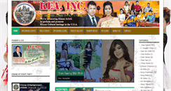 Desktop Screenshot of khmerentertainment.com